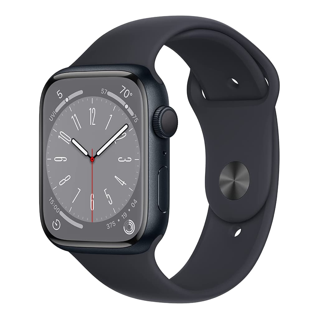 Apple Watch Series 8 45MM, Midnight Aluminum Case with Midnight Sport Band - M/L. Fitness Tracker, Blood Oxygen & ECG Apps, Always-On Retina Display, Water Resistant (Copy)