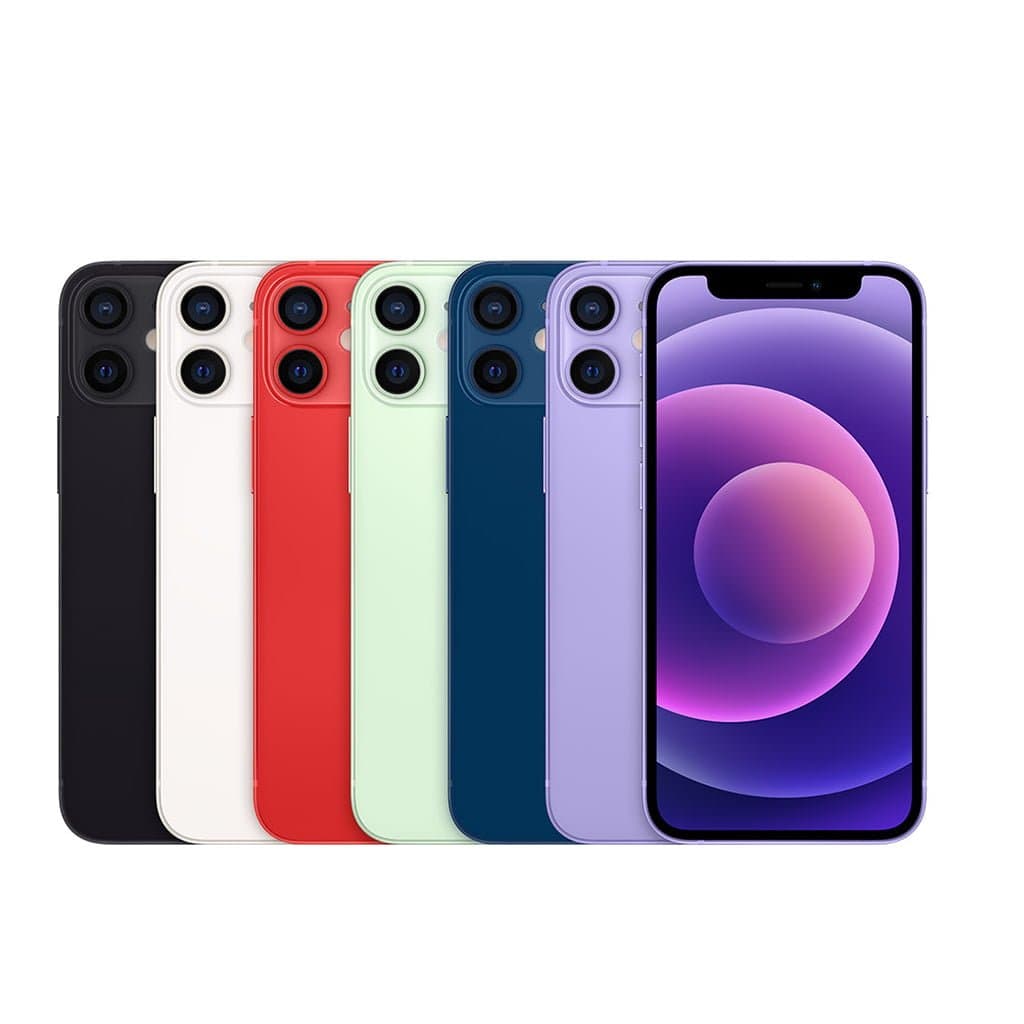 Apple iPhone 12 Mini ( 64GB or 128GB ) ( Purple, Blue )