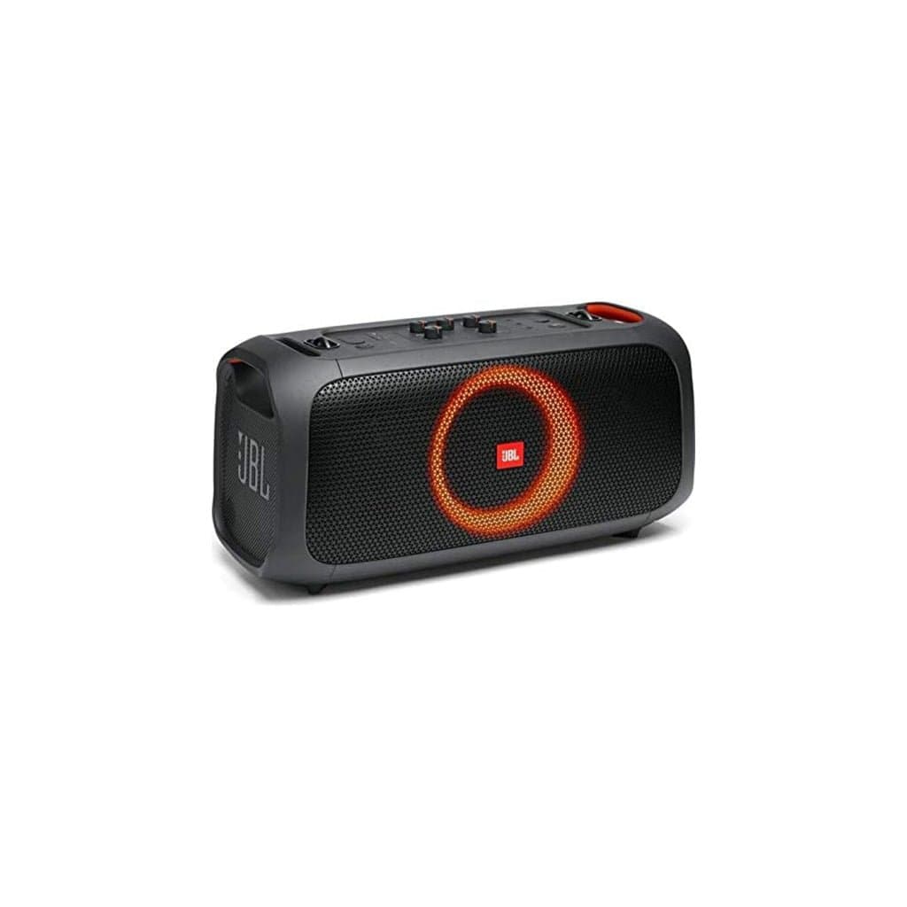 JBL - PartyBox On The Go, with built in lights and wireless mic