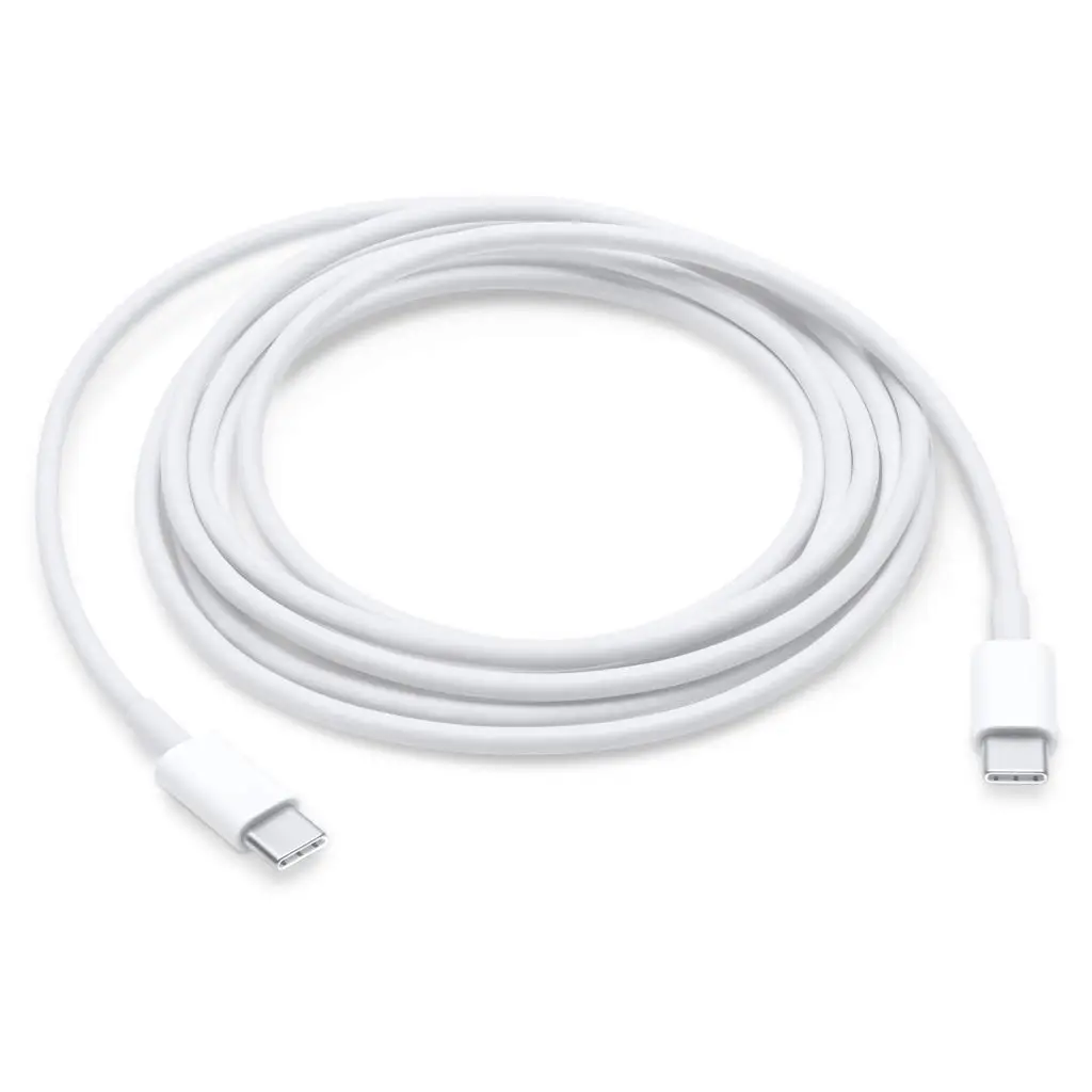 Cable USB-C to USB C for Apple MacBook, iPhone and iPad Devices - 2M