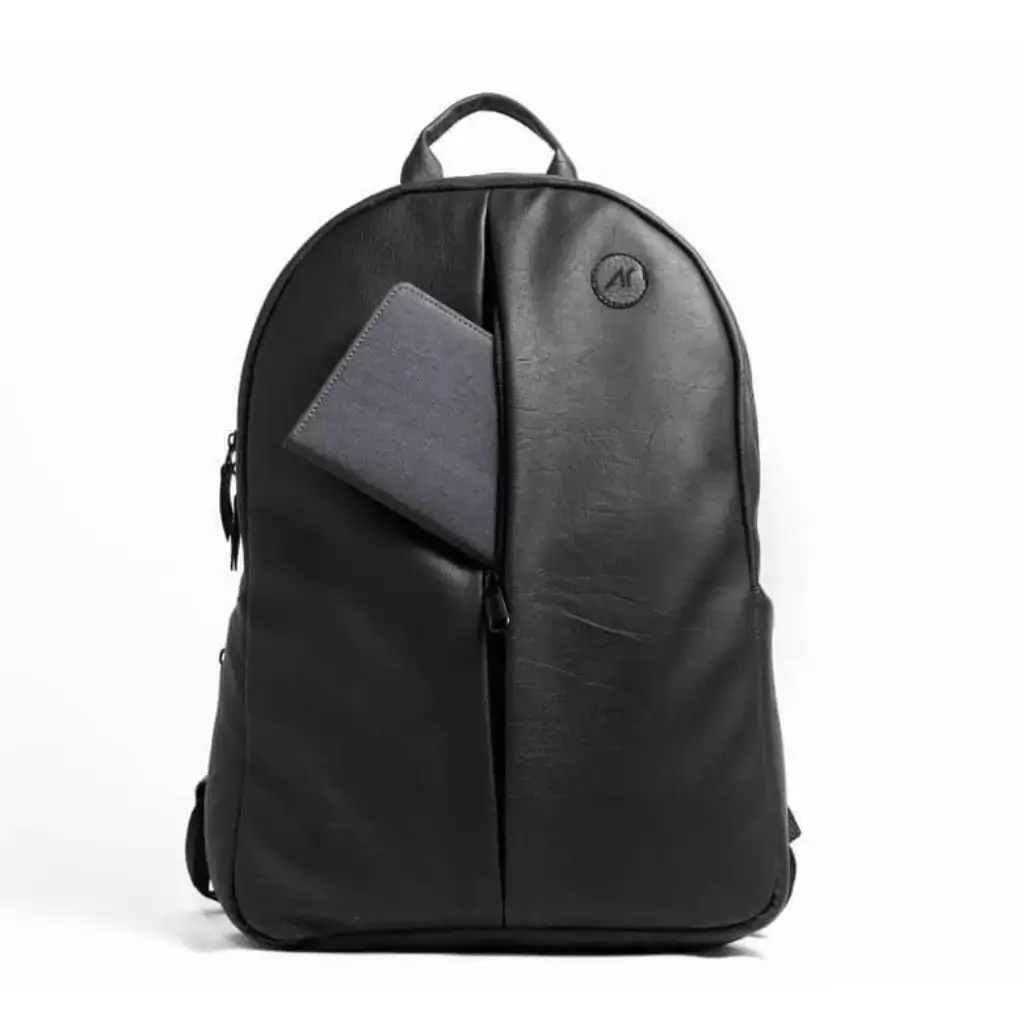 Leather Backpack | Durable & Stylish Backpack for Work & Travel - Black & Brown