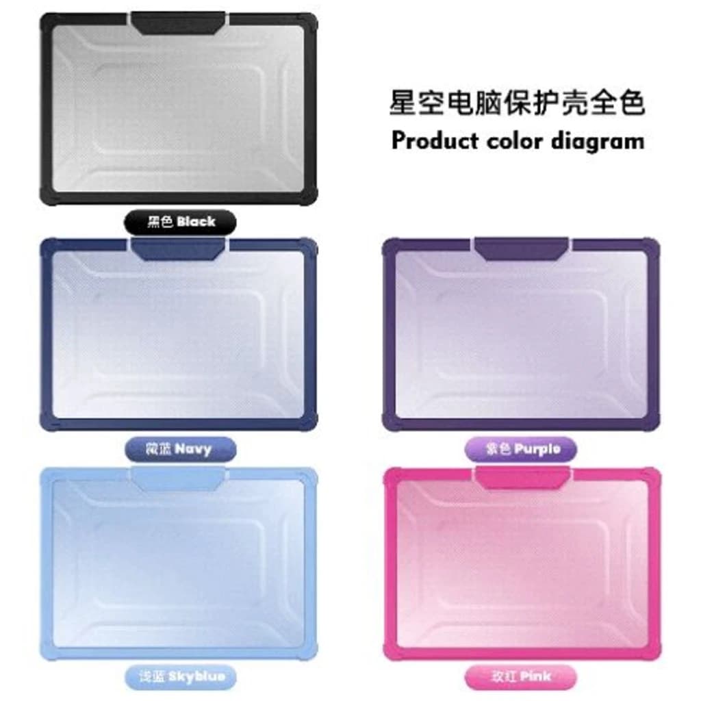 Megatron MacBook Cover – Shockproof Protective Case in Black, Blue, Brown & Gray | Sleek & Durable Design