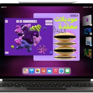 ⁦جهاز Apple ايباد برو موديل 2022 مقاس 11 انش (واي فاي + شريحة) (128GB - 256GB - 512GB - 1TB ) - رمادي فلكي (الجيل الرابع)⁩ - الصورة ⁦4⁩