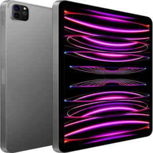 جهاز Apple آيباد برو مقاس 12.9 انش موديل 2022 (الجيل السادس) (واي فاي فقط ) ( 128 - 256 - 512 - 1TB ) - لون رمادي فلكي - الصورة 4