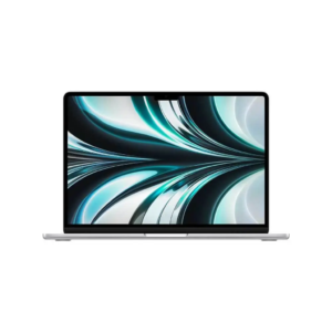 ⁦لابتوب Apple MacBook Air موديل 2022 مع شريحة Apple M2: شاشة Liquid Retina مقاس 13.6 إنش، وذاكرة RAM سعة 8GB، وقرص SSD سعة 512GB.  بلون فضي ; انكليزي⁩ - الصورة ⁦1⁩