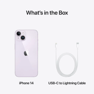 جوال ايفون 14 الجديد من ابل مع تطبيق فيس تايم ( 128GB /256GB /512GB )، لون ارجواني ، شريحة واحدة - الصورة 6