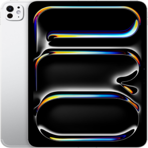 iPad Pro مقاس 13 إنش - (Wifi + خلوي) -(256GB & 512GB & 1TB & 2TB) ، زجاج قياسي من Apple، موديل 2024 - لون فضي (بشريحة M4) - الصورة 1